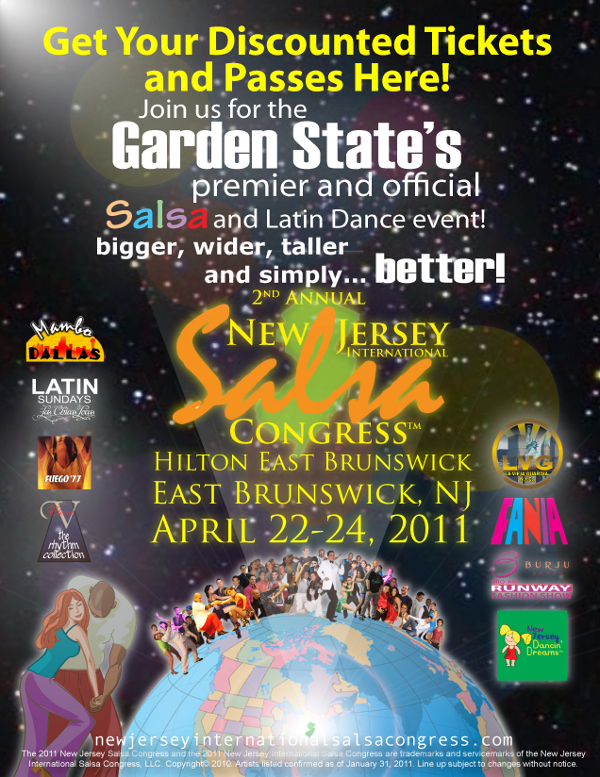 New Jersey Salsa Congress 2011!! Salsa Spring in the Garden State!!